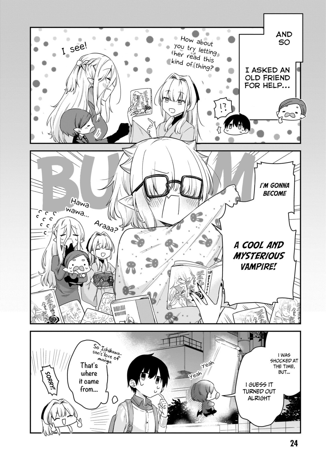 Vampire-chan's Papa page 6