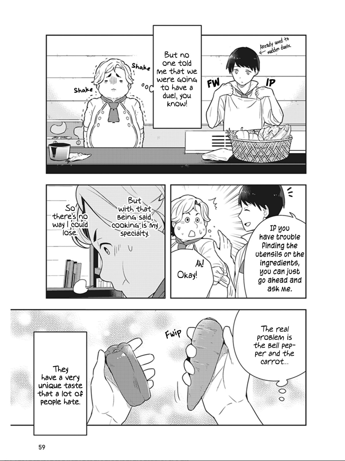 A Sudden Cooking Battle page 6