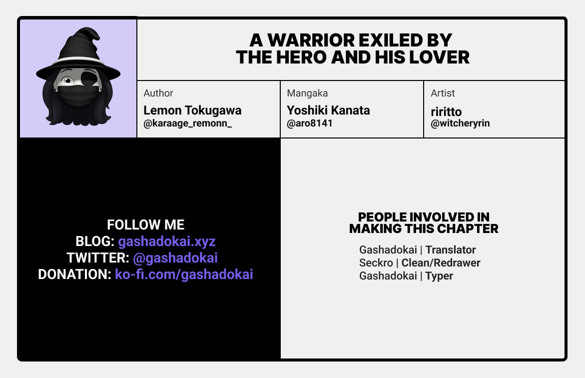 A Warrior Exiled by the Hero and His Lover – Chapter 18 page 31