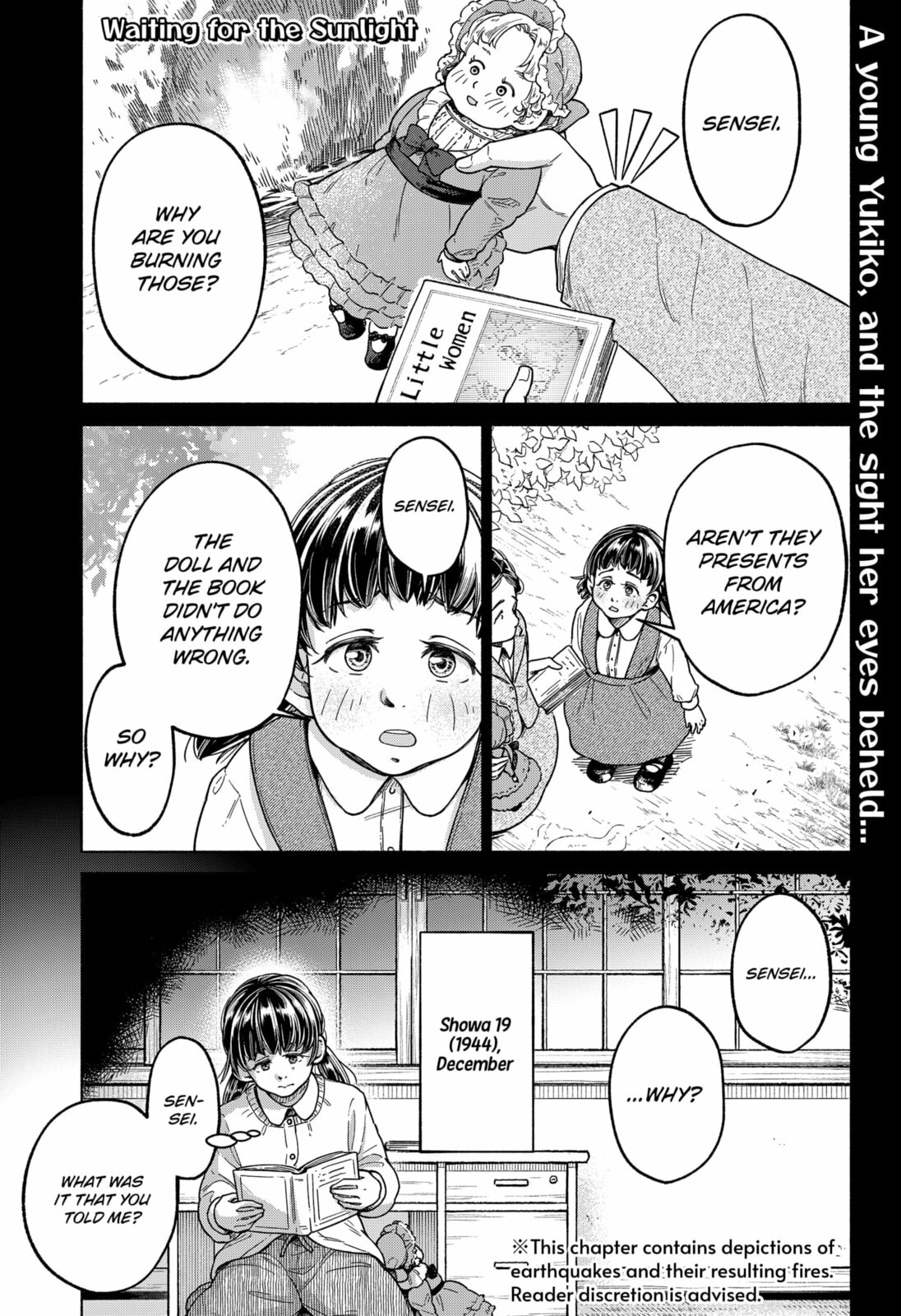 Waiting for the Sunlight – Chapter 6 page 0
