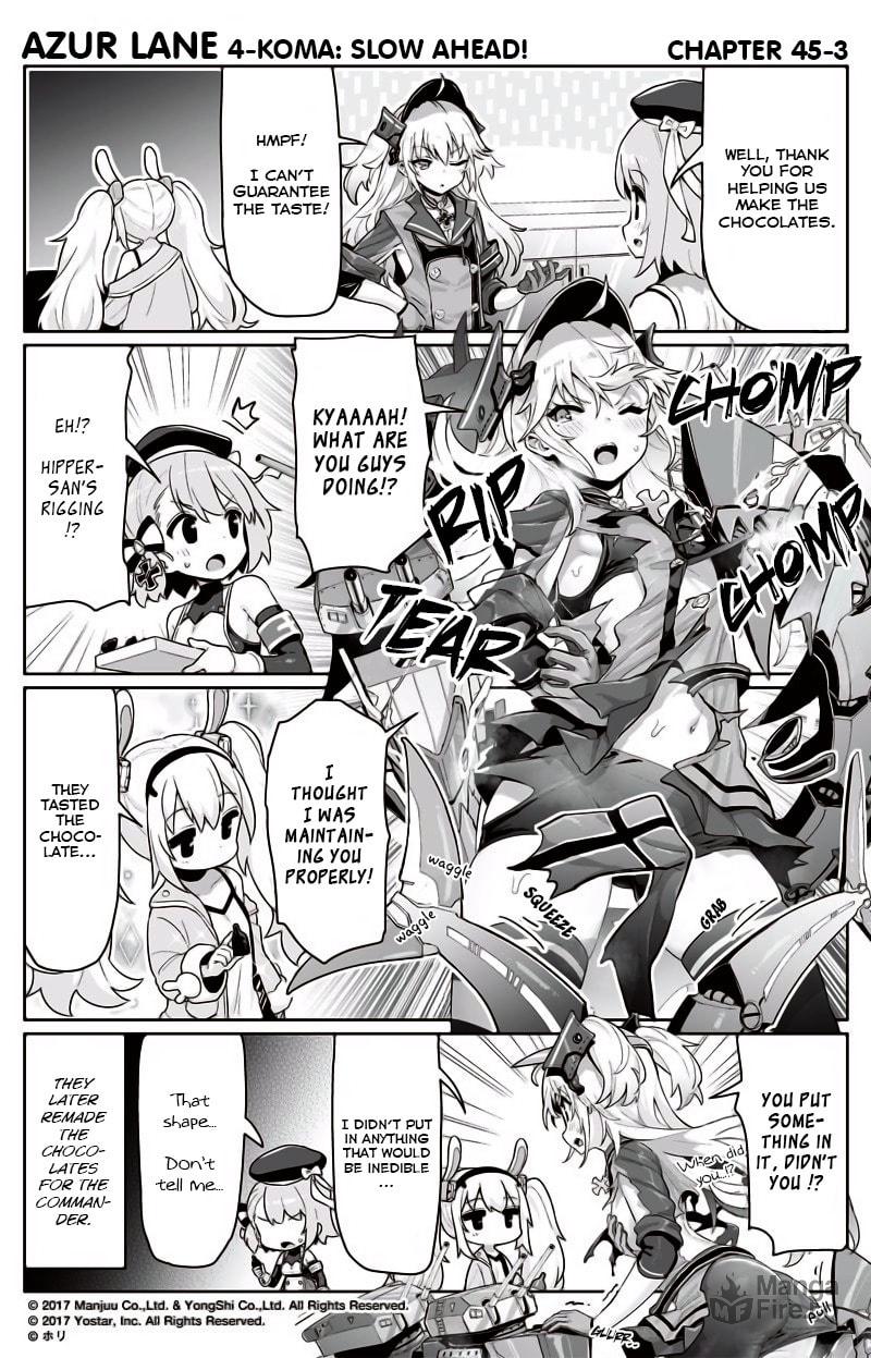 Azur Lane 4-koma: Slow Ahead! – Chapter 45 page 2