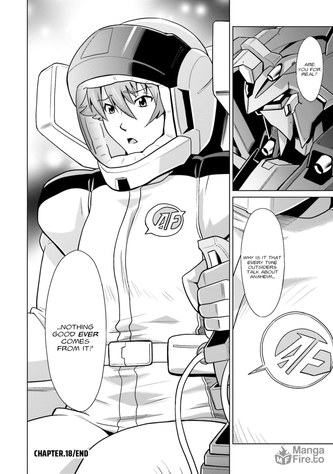 Mobile Suit Gundam F90 FF – Chapter 18 page 35