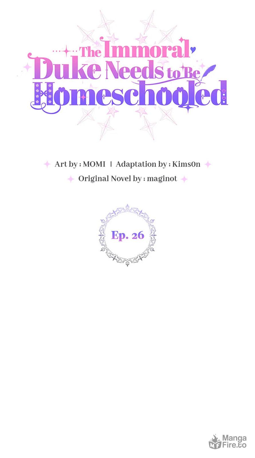 Immoral Duke's Family Needs to be Homeschooled – Chapter 26 page 5