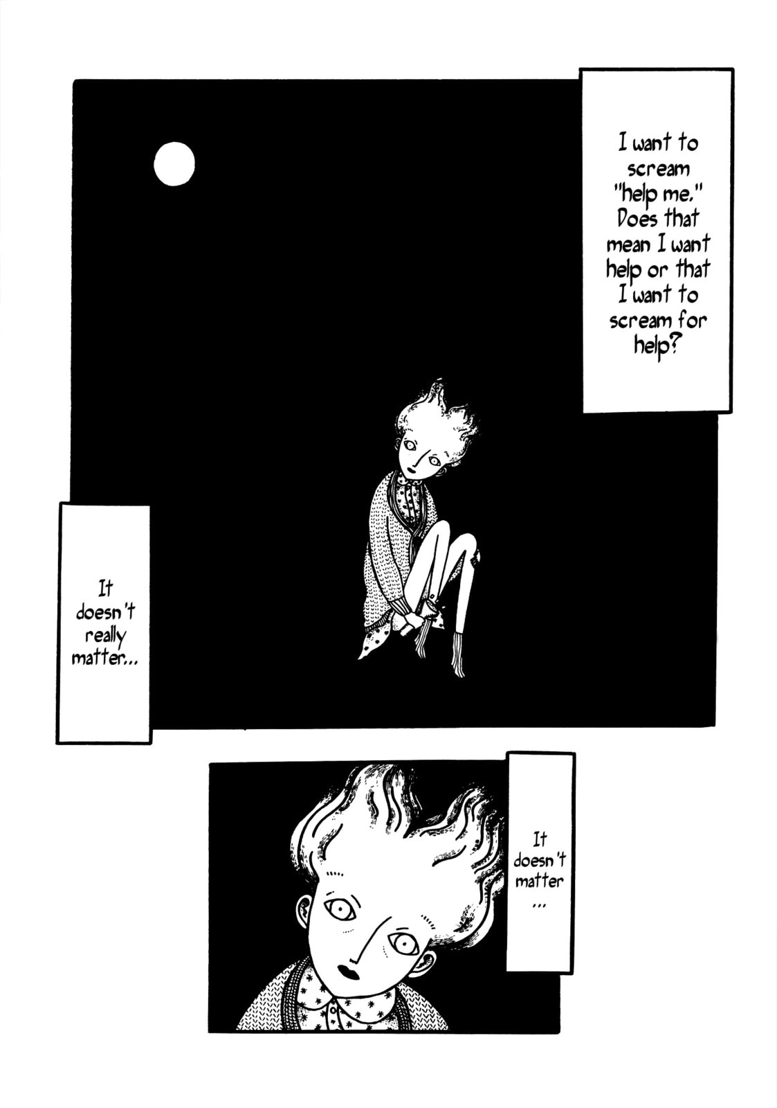 The Woman with No Face page 1