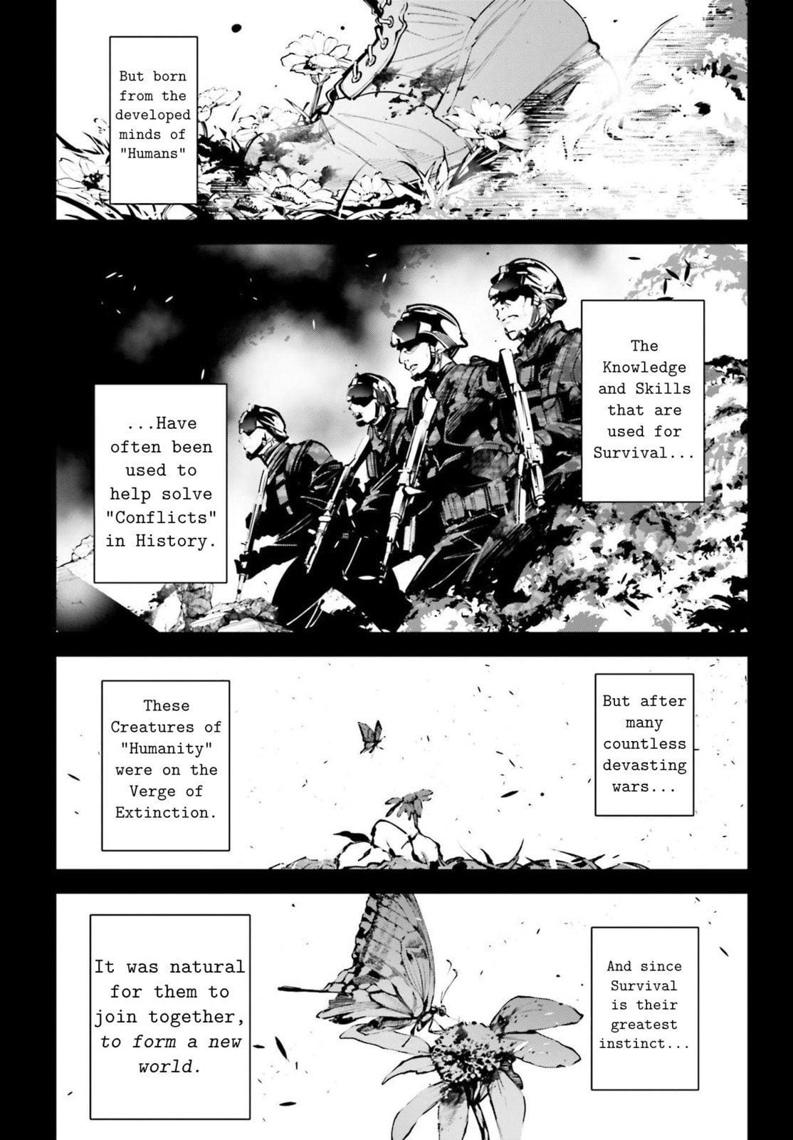 Fog,Knives and Rose page 1
