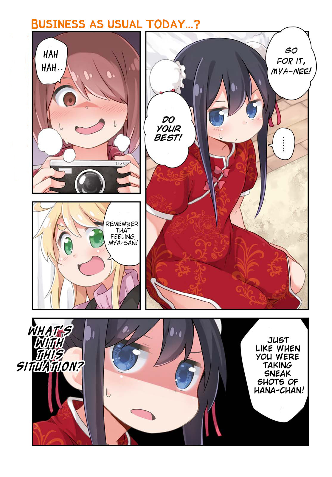 Watashi ni Tenshi ga Maiorita! – Chapter 52 page 0