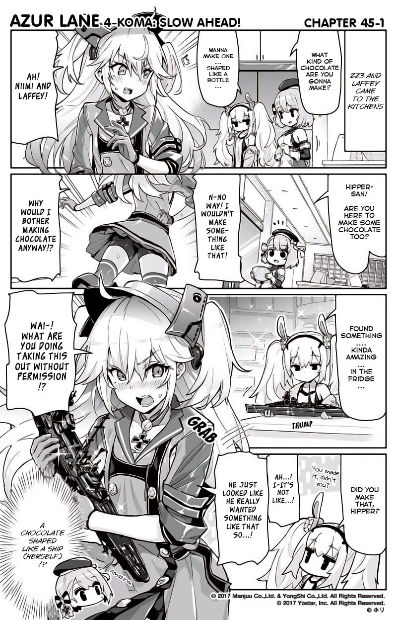 Azur Lane 4-koma: Slow Ahead! – Chapter 45 page 0
