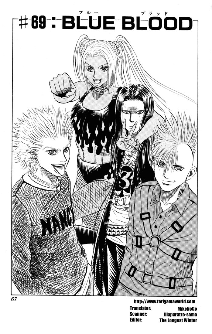 BLUE BLOOD page 0