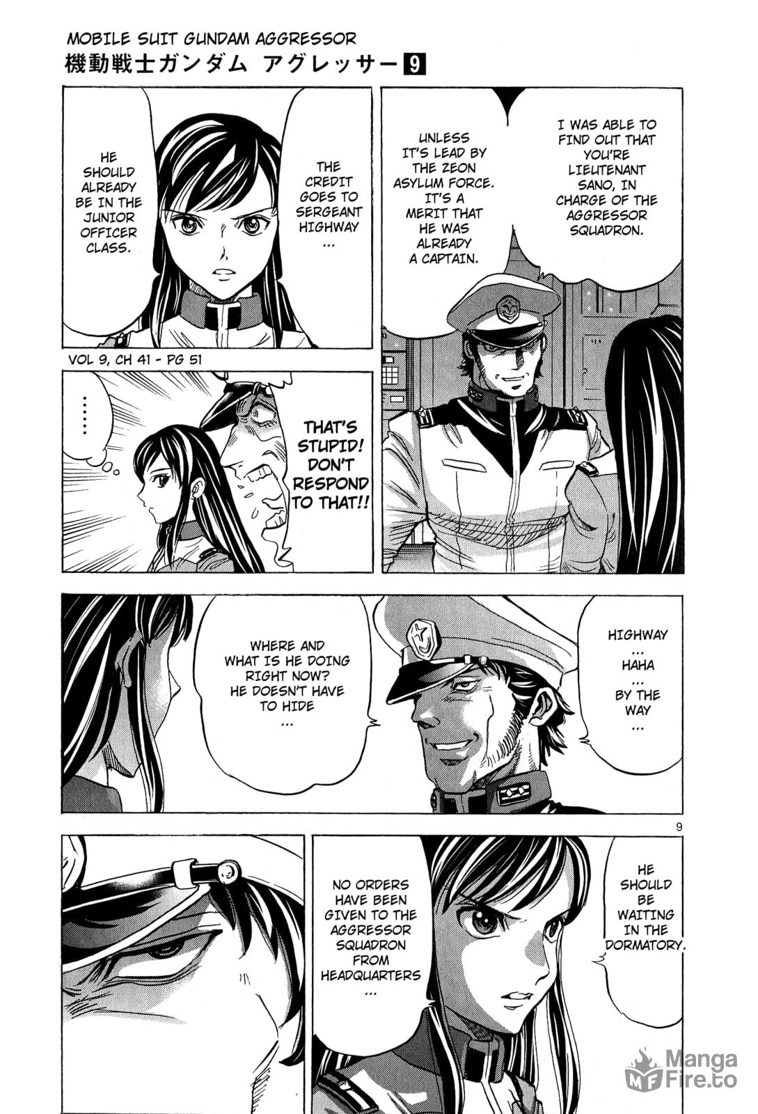 Mobile Suit Gundam Aggressor – Chapter 41 page 9