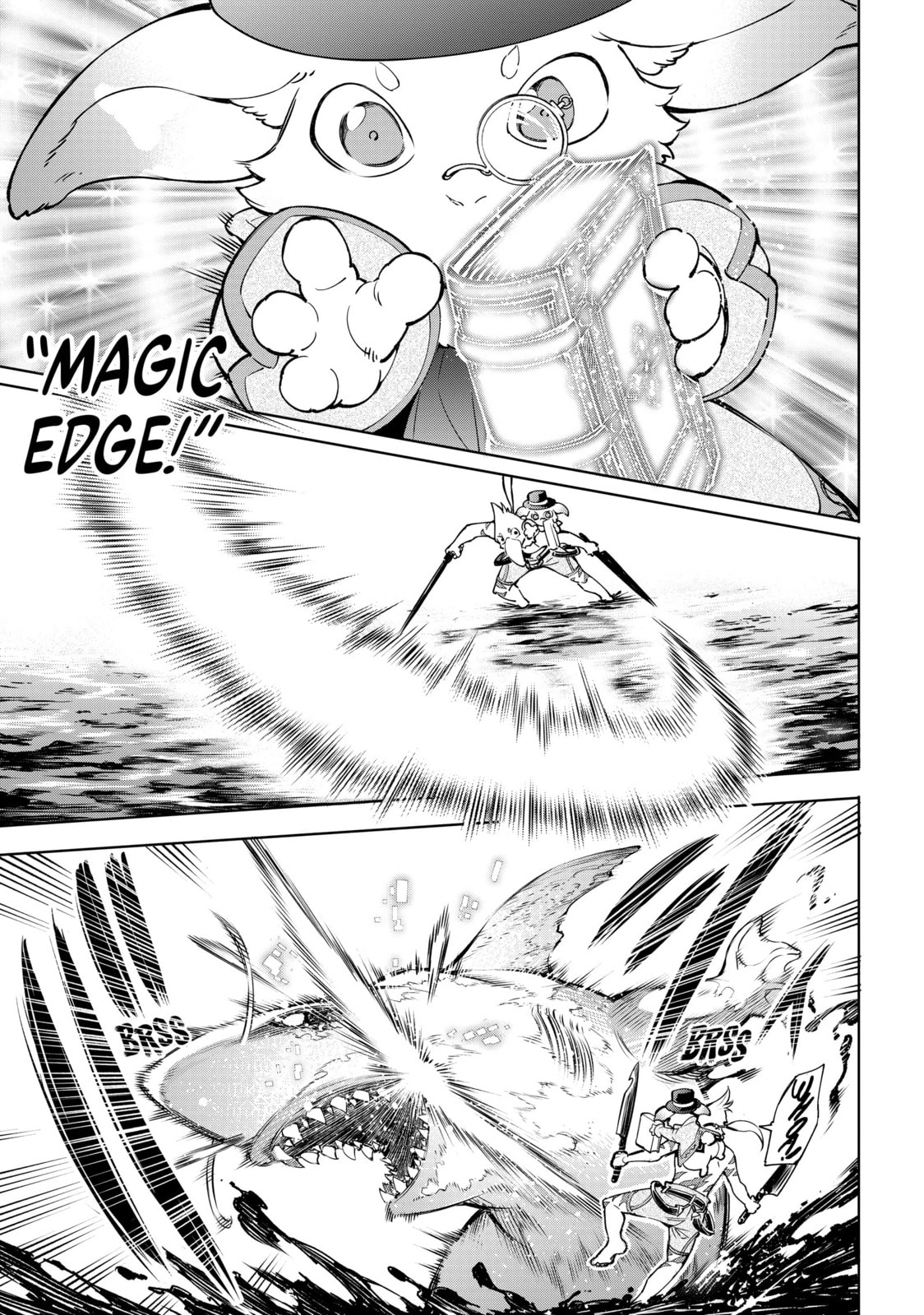 Bird mask & rabbit vs. Shark-mole page 6