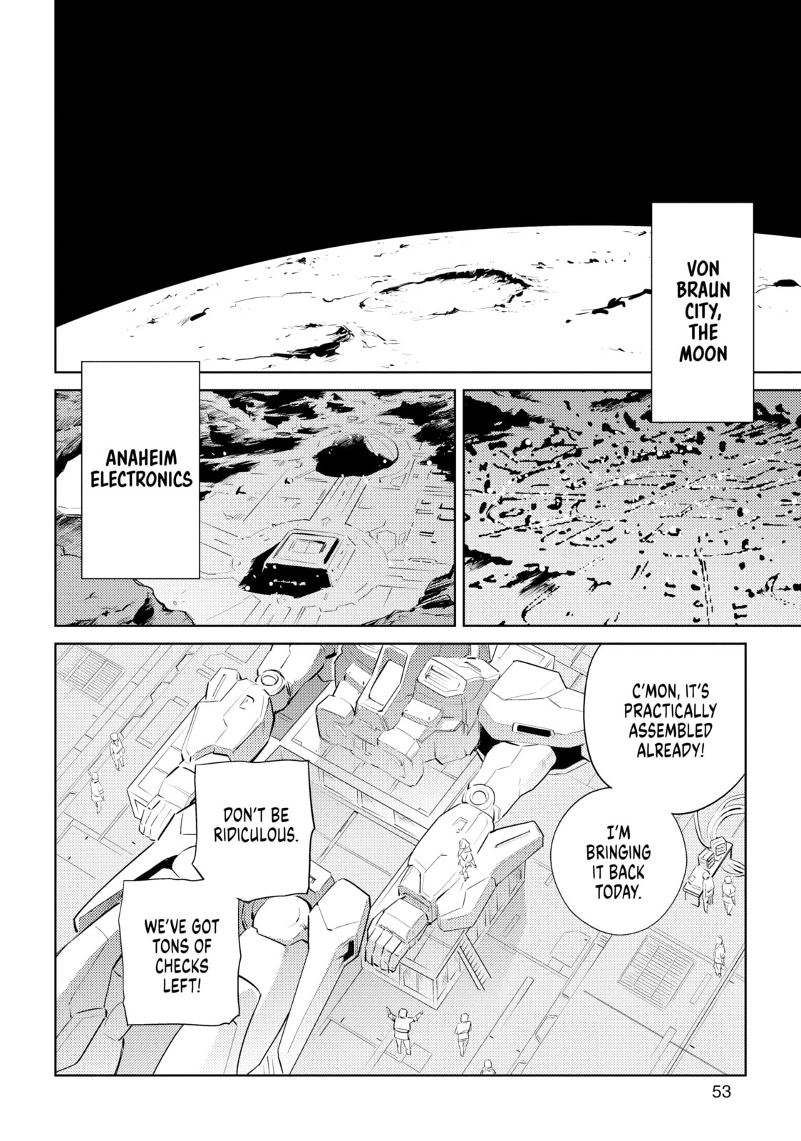Mobile Suit Gundam – Char's Counterattack – Chapter 1 page 33