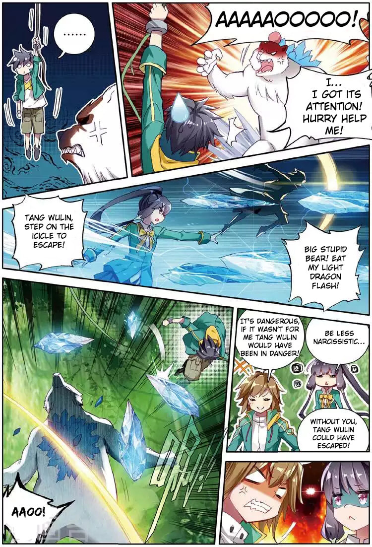 The Trio's Battle With The Crystal Bear! page 6
