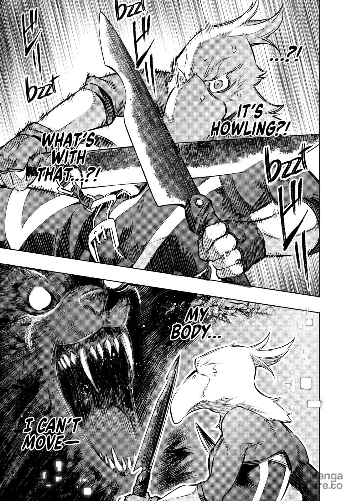 The black wolf attacks at night page 23