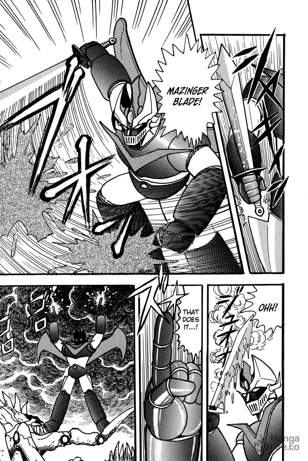 Assault of the Meteorite Beast Crabgiron!! Getter In Crisis page 17