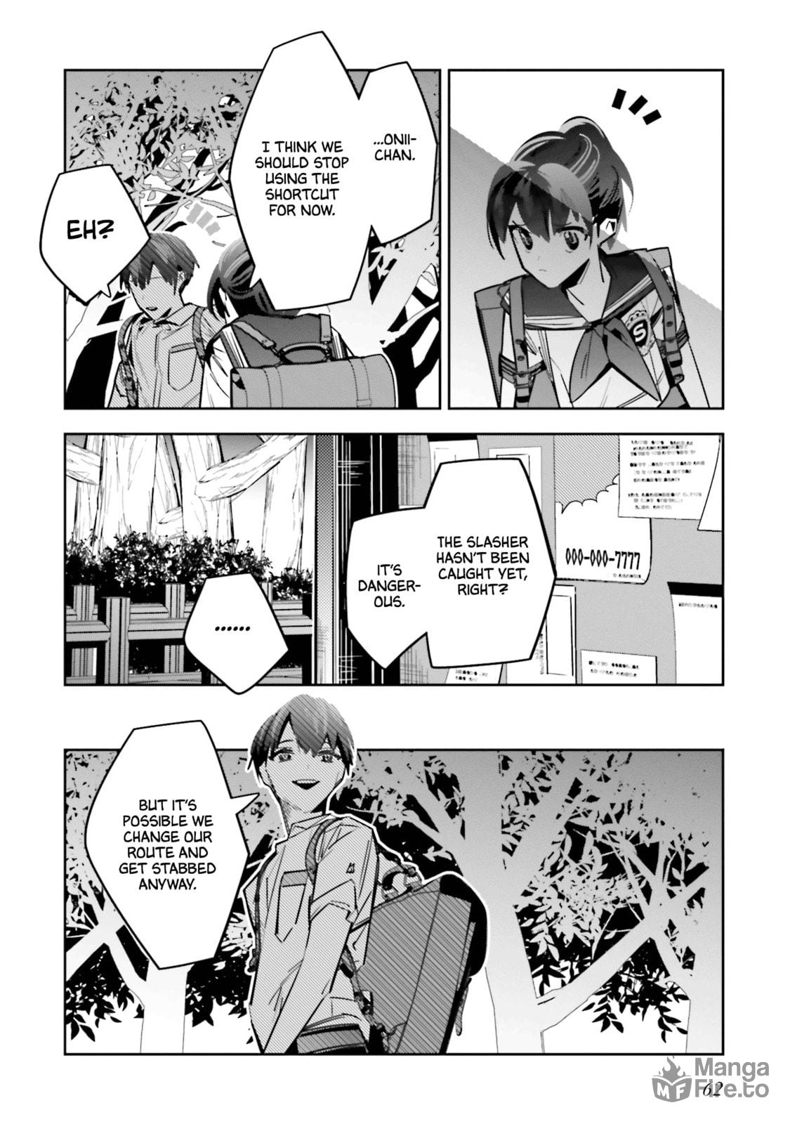 I Reincarnated as the Little Sister of a Death Game Manga's Murder Mastermind and Failed – Chapter 2 page 8