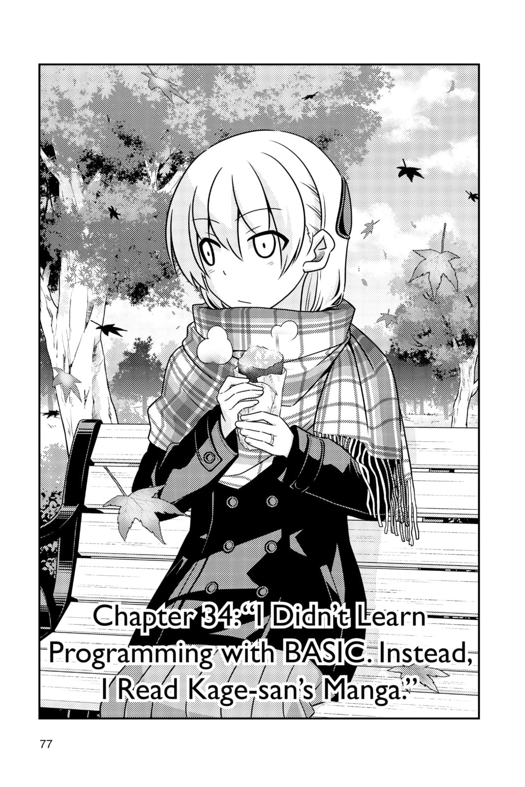I didn't make any program on Ba-Maga, I just read Kage-san's manga all day page 0