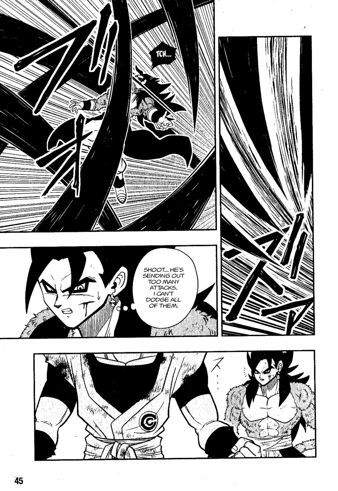 The ones who saved Goku and Vegeta are none other than themselves!! page 18
