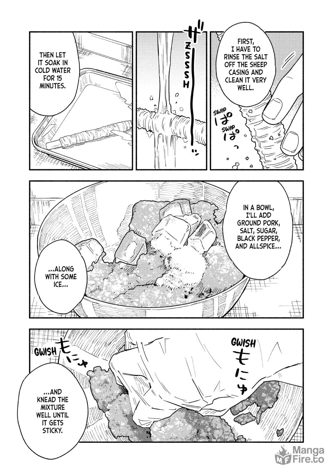The Ultimate Day Off and Rolled Sausages page 8