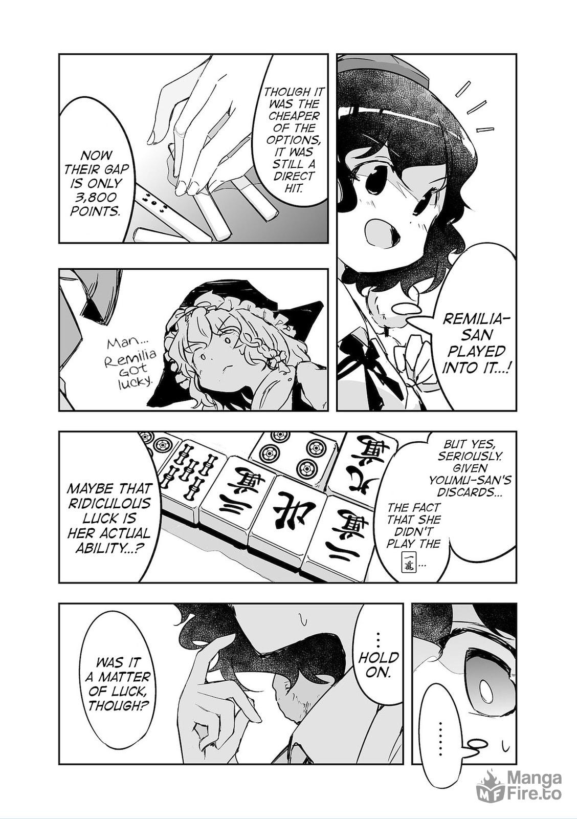 Touhou Project Fan Fictions: There Aren't Many Tiles That Can't Be Discard – Chapter 32 page 9