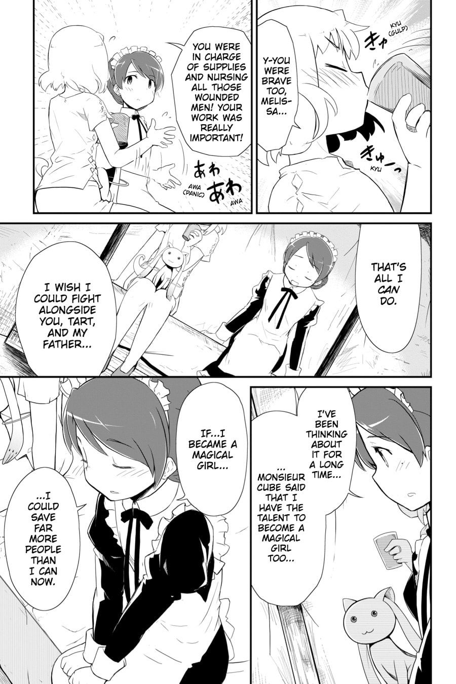 Puella Magi Tart Magica: The Legend of "Jeanne d'Arc" – Chapter 8 page 7