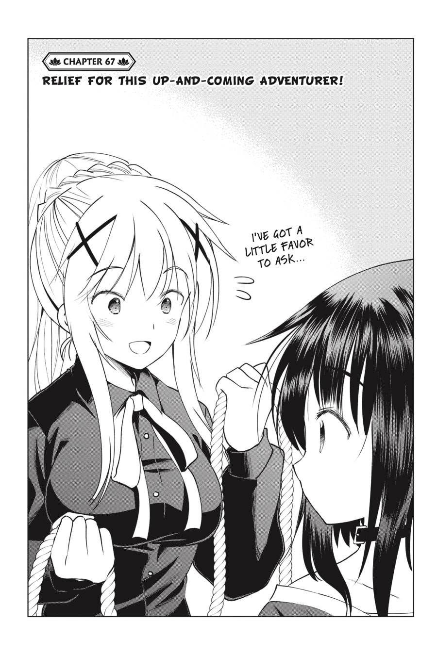 Konosuba: God's Blessing on This Wonderful World! – Chapter 67 page 0