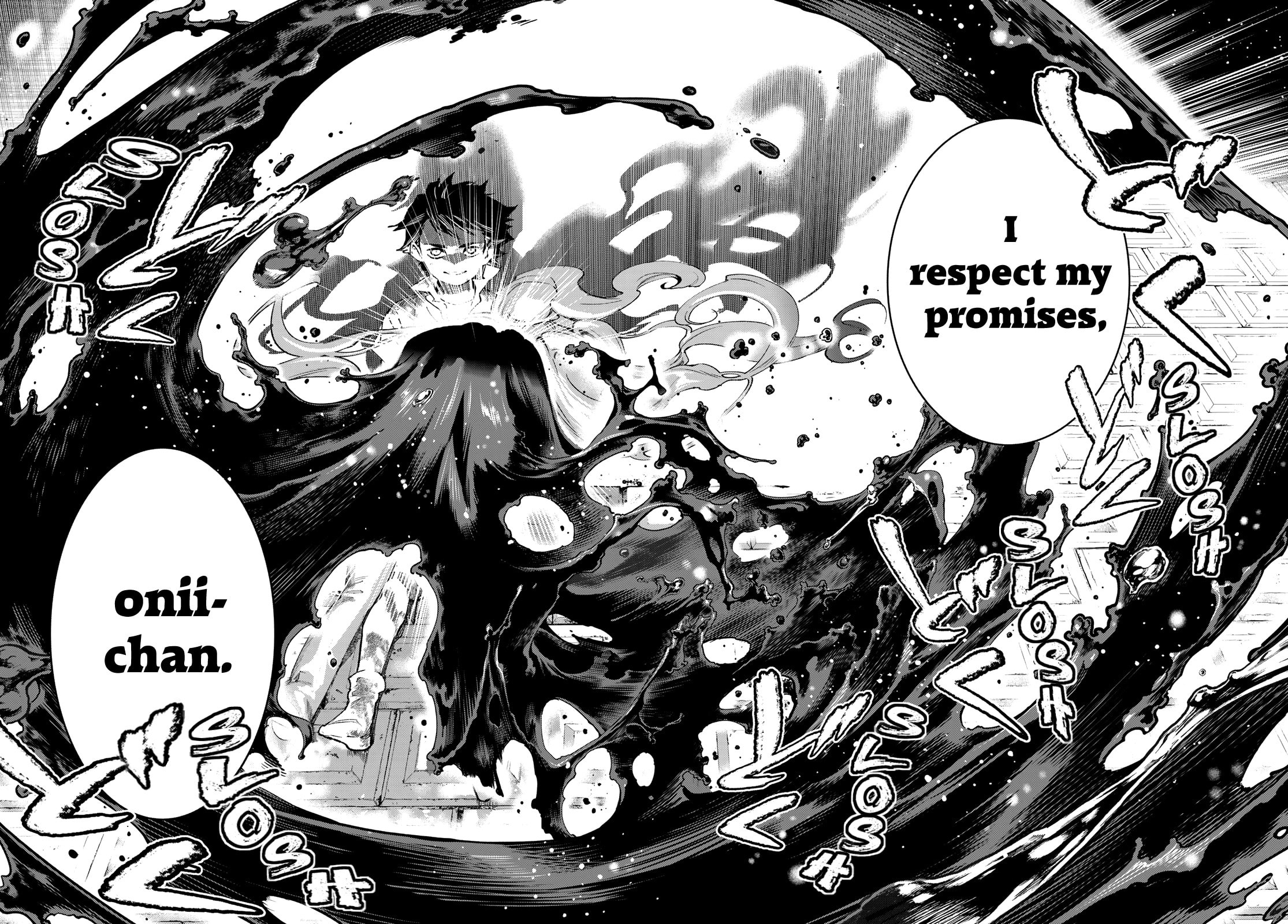 Evil in Disguise. — Irregular page 47
