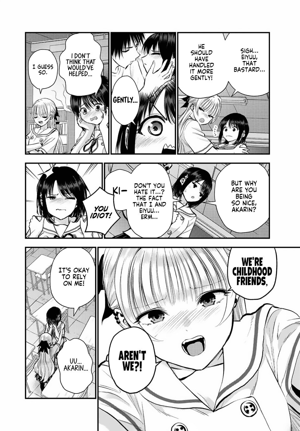 Romcoms don't happen when you're scared page 7