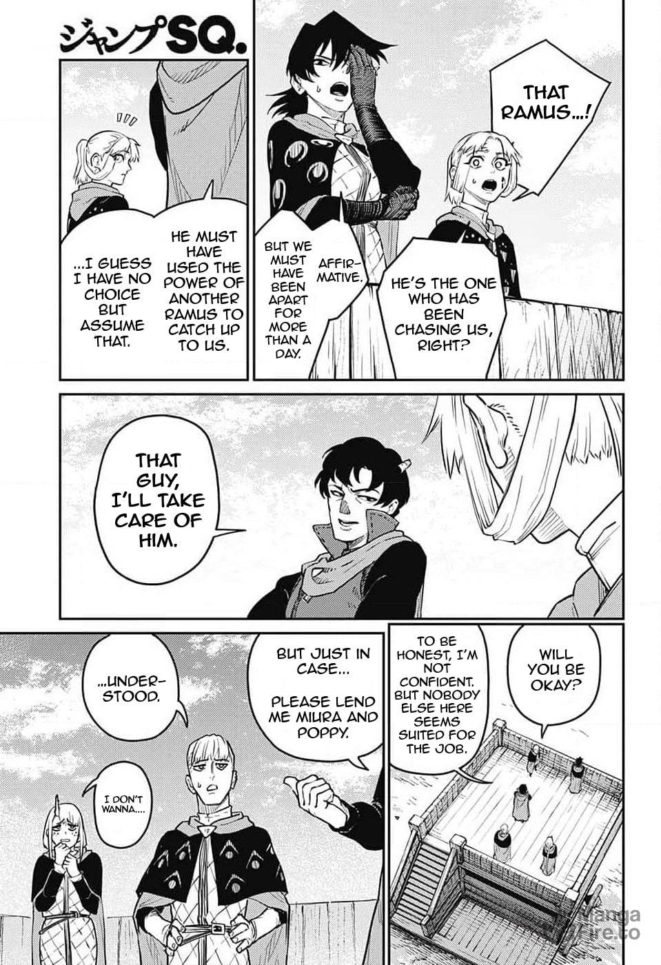The Battle of Mont Tombe Castle page 39