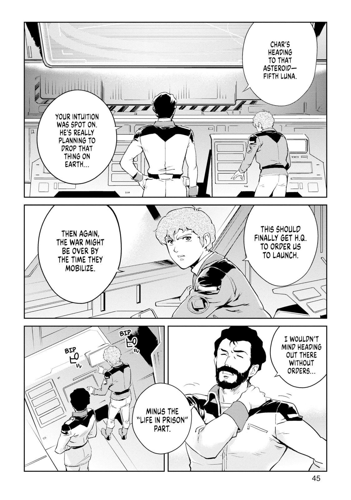 Mobile Suit Gundam – Char's Counterattack – Chapter 1 page 25