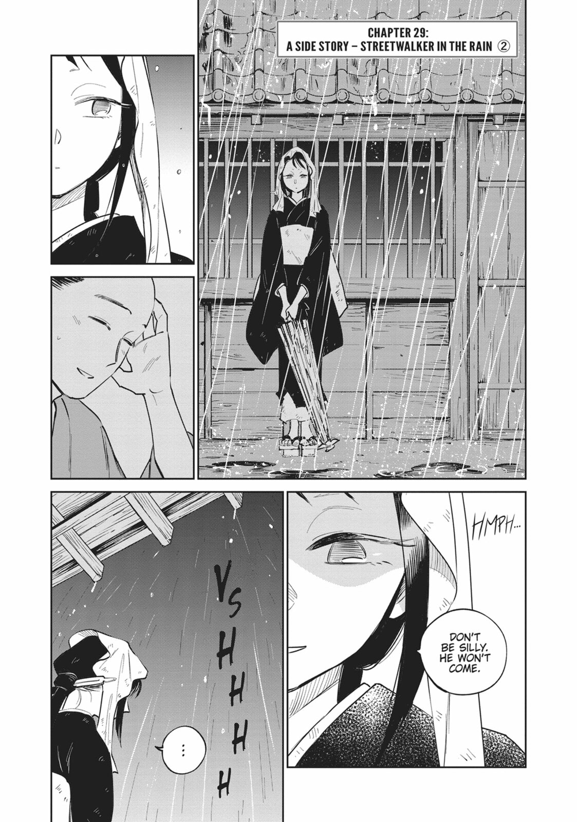 A SIDE STORY – STREETWALKER IN THE RAIN 2 page 0