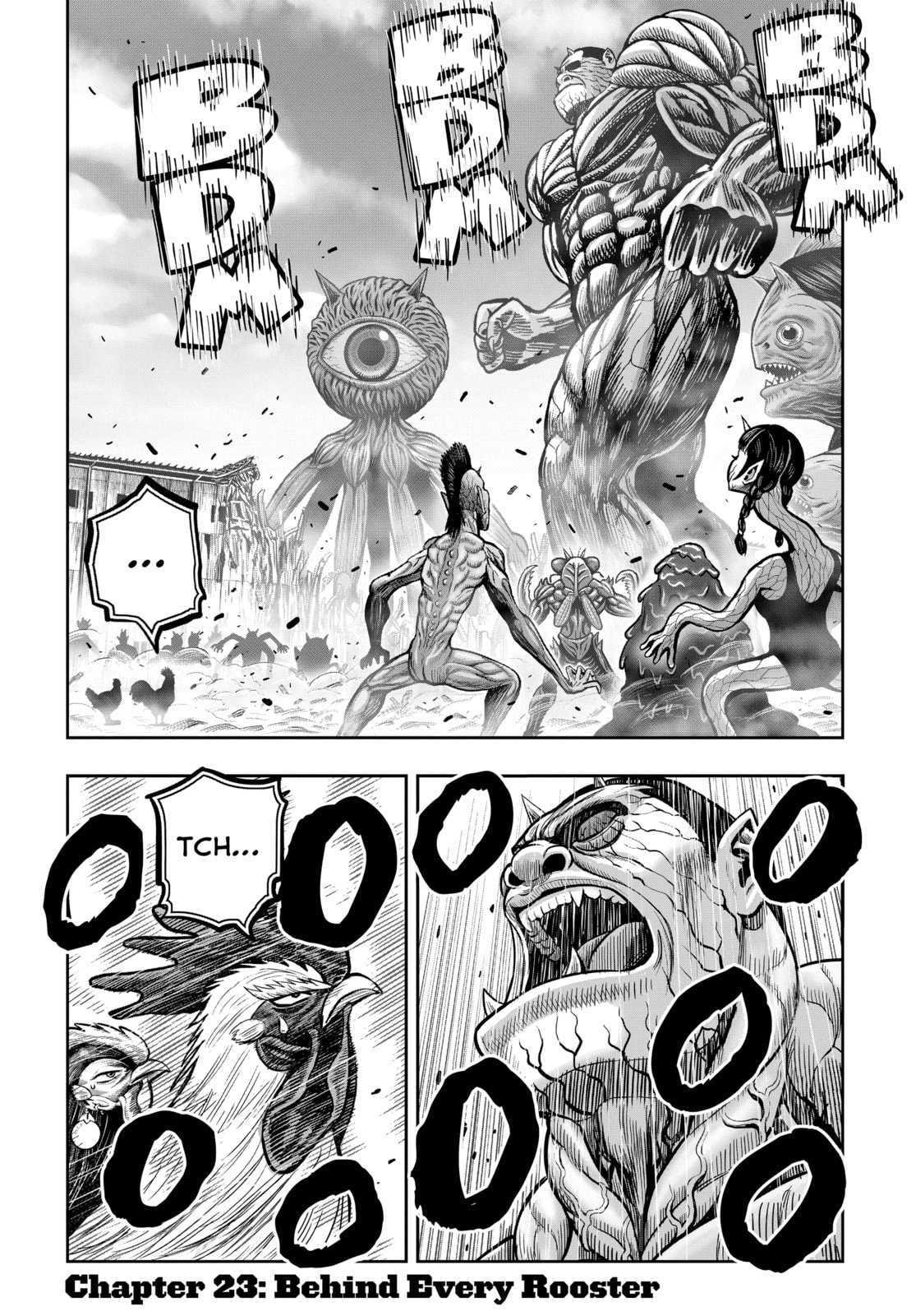 BEHIND EVERY ROOSTER page 0