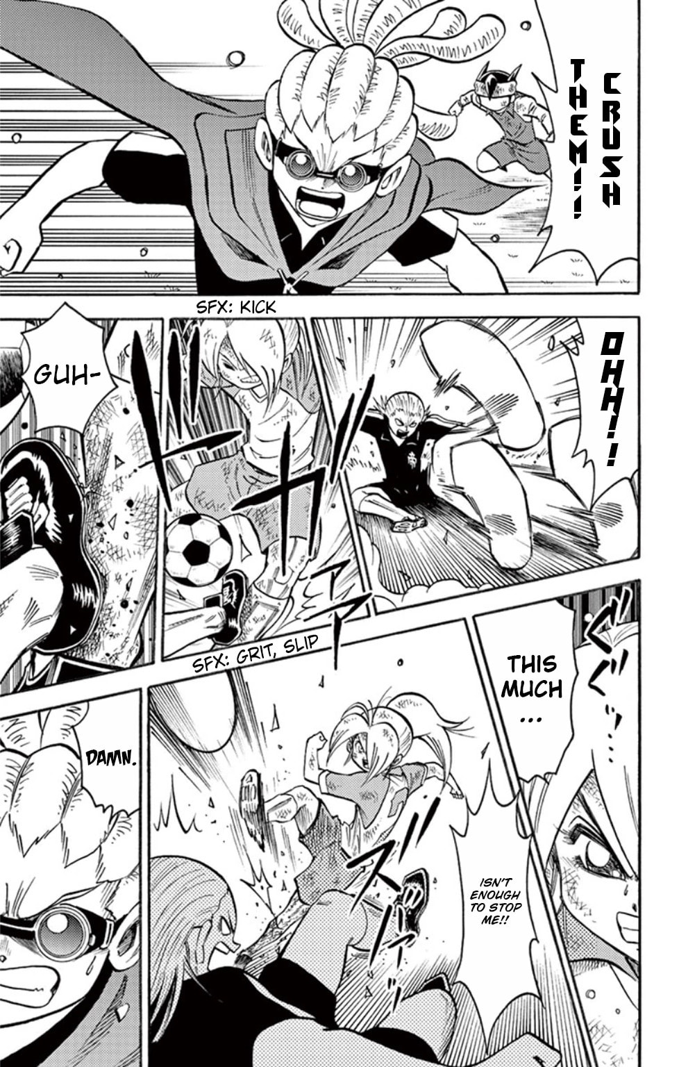 Raimon vs Teikoku, Kickoff!! page 22