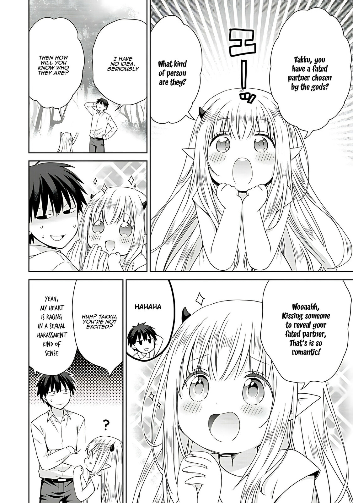 A Different World Harem That Begins with a Kiss – Chapter 1 page 24