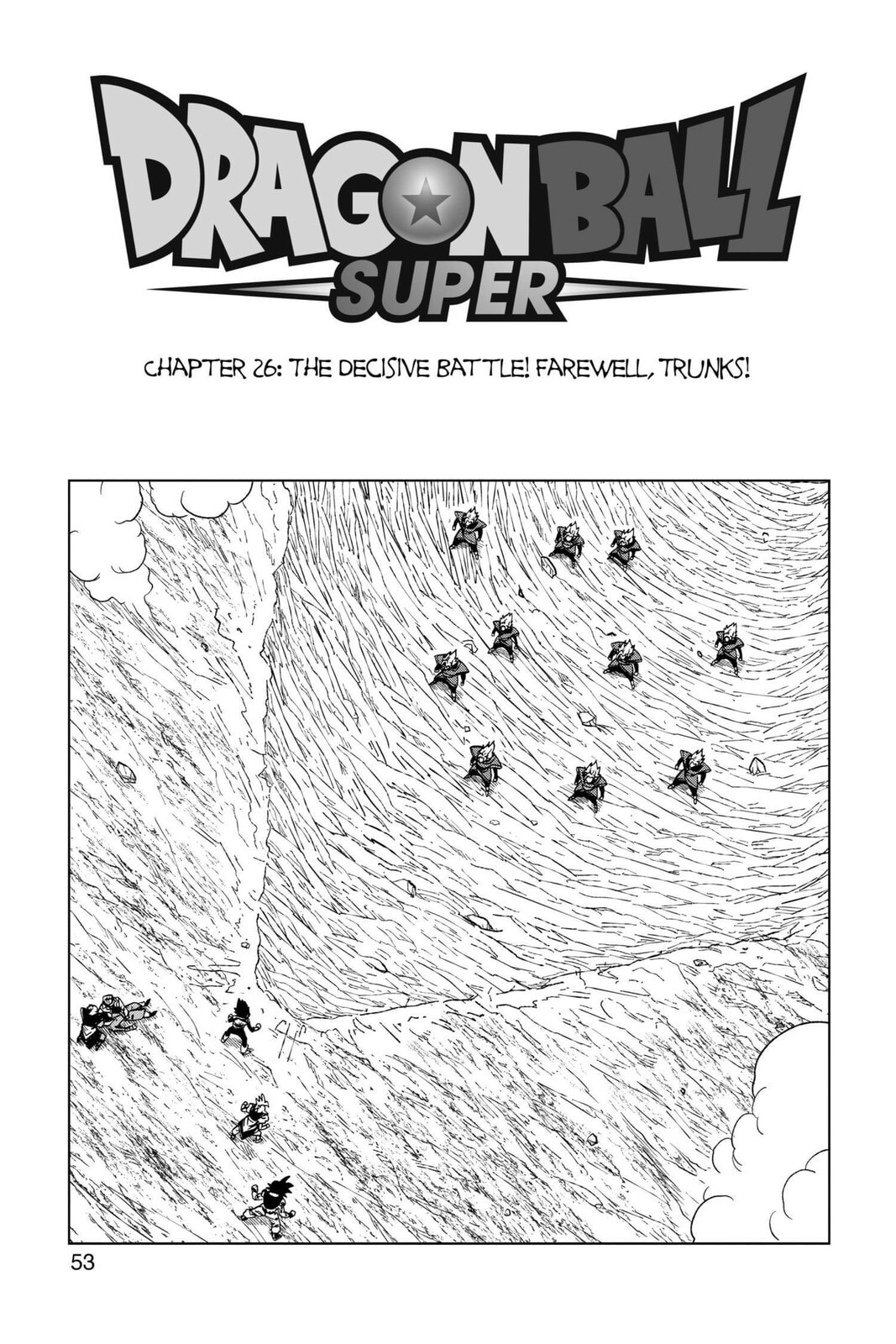 The Decisive Battle! Farewell, Trunks! page 0