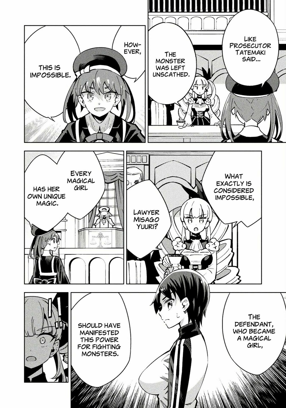 Magical Girl's Defeat Trial – Chapter 3 page 1