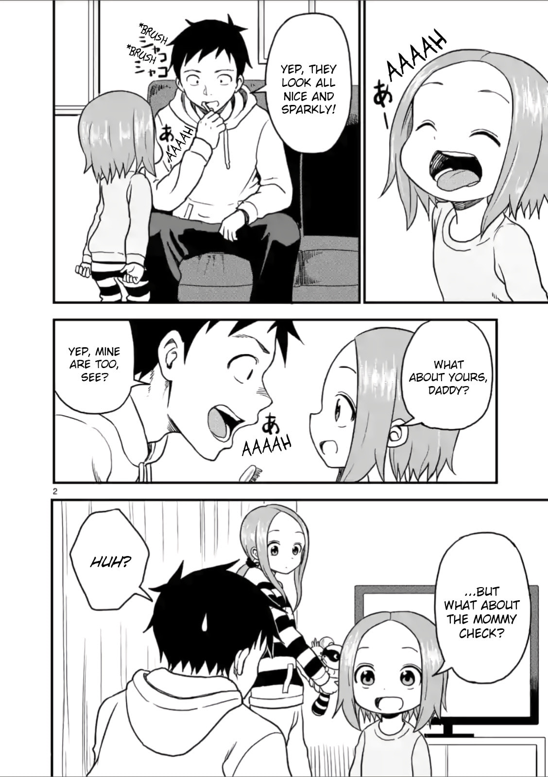 Brushing Teeth page 1