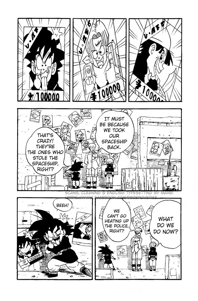 Goku Makes the Wanted List! page 10