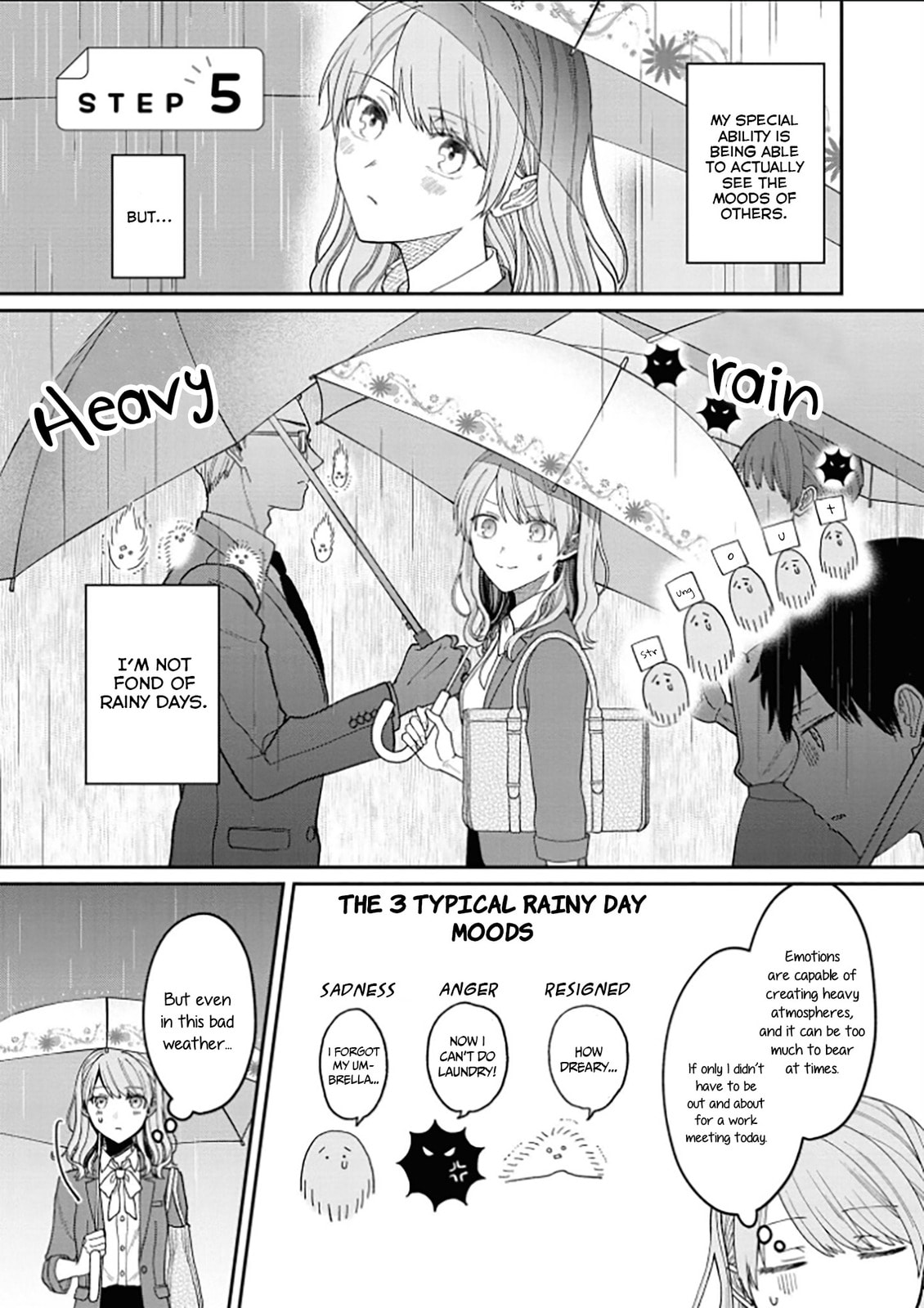Kuuki ga "Yomeru" Shinnyushain to Buaiso na Senpai no Hanashi (Web-comic) – Chapter 5 page 0