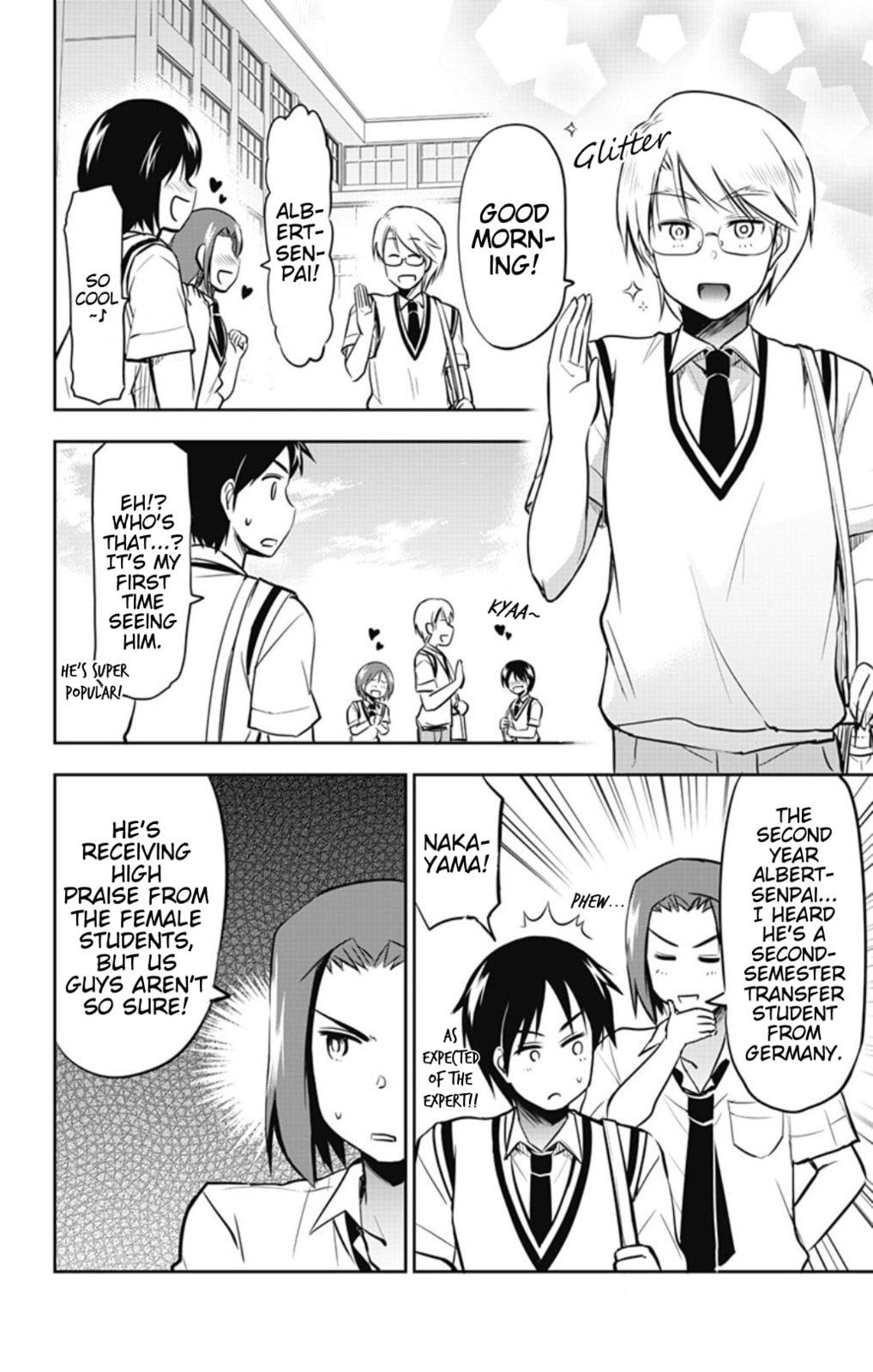 Yumizuka Iroha's Senpai (First Half) page 1