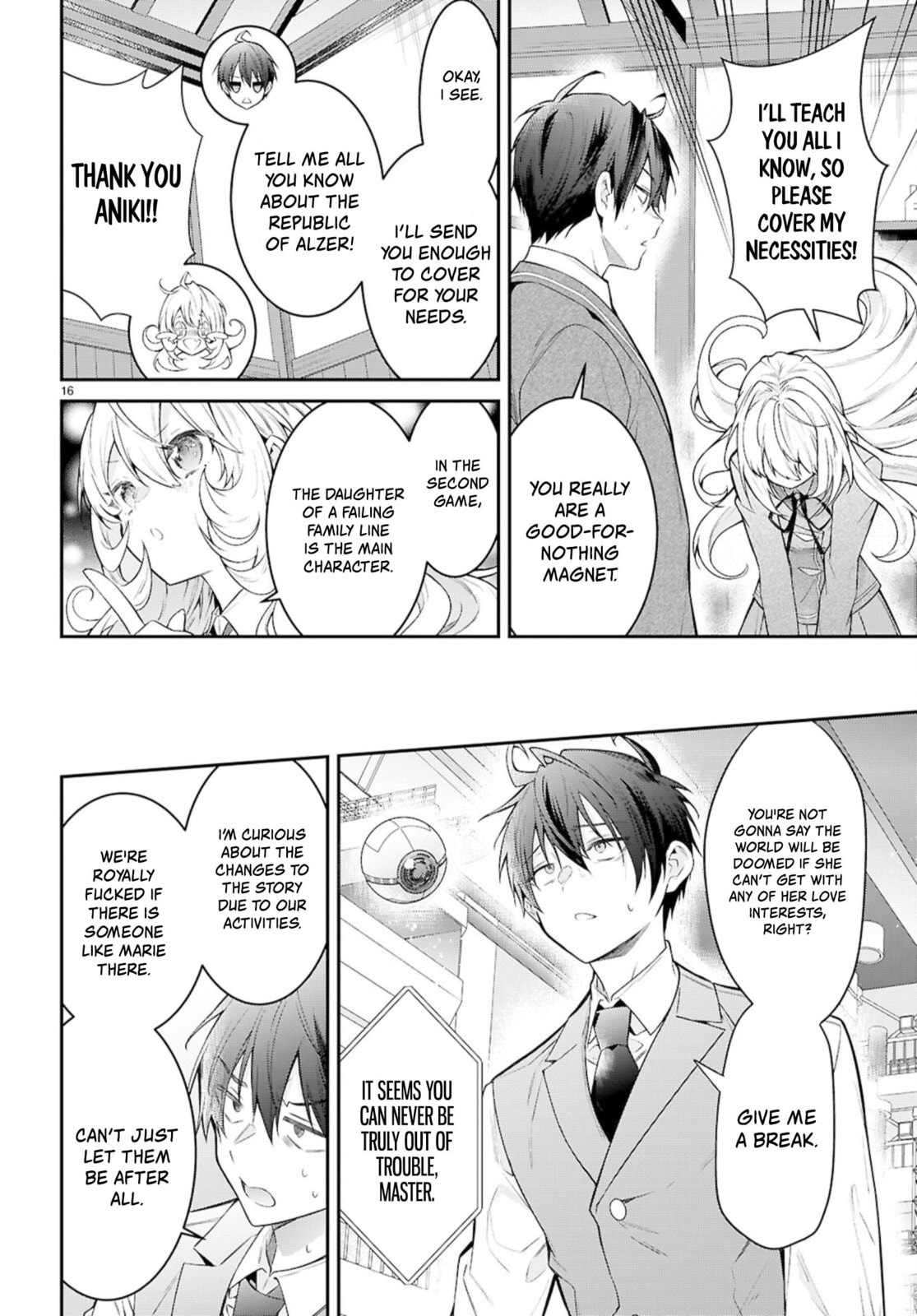 Trapped in a Dating Sim: The World of Otome Games is Tough for Mobs – Chapter 67 page 15