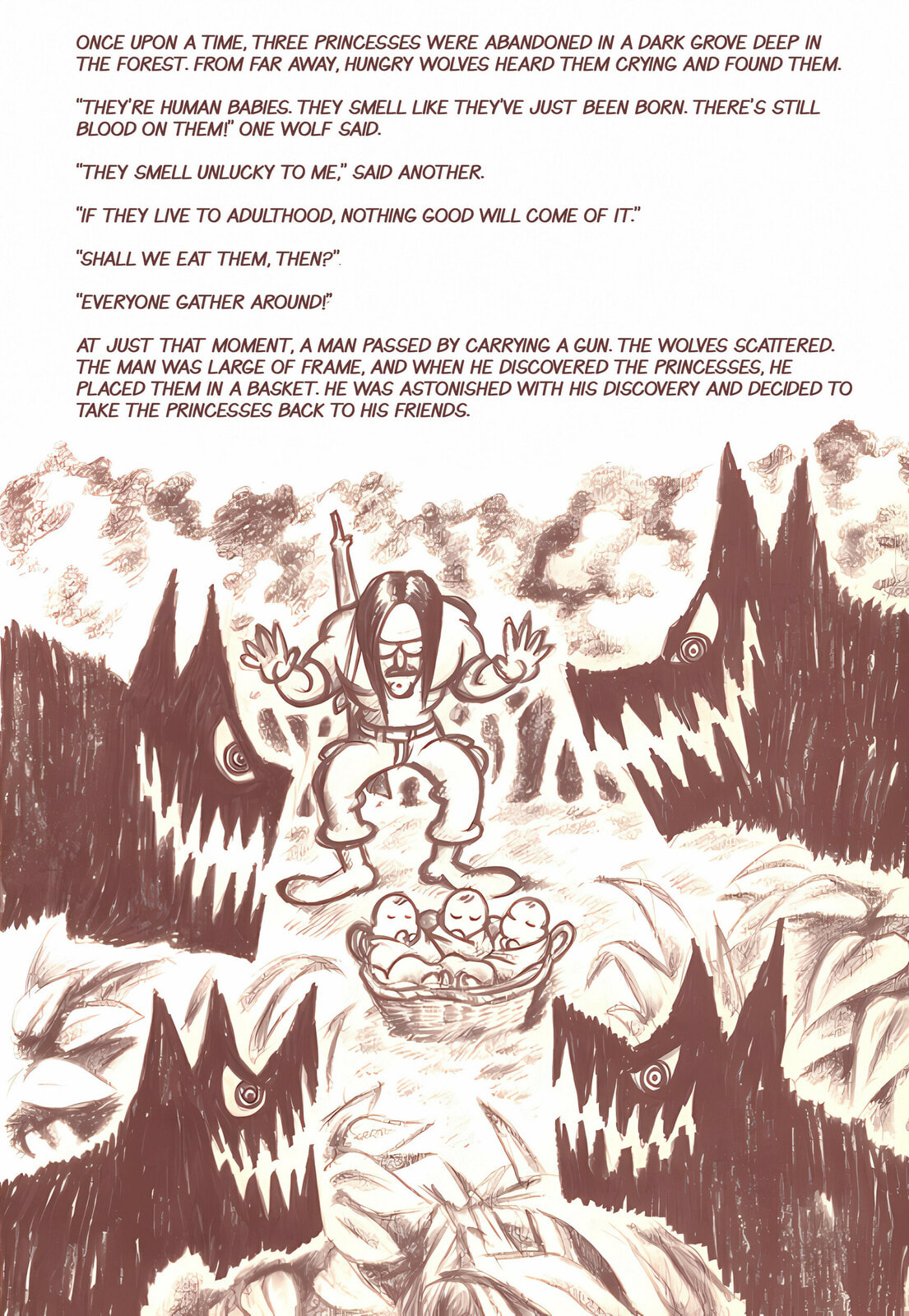 The Three Princesses page 1