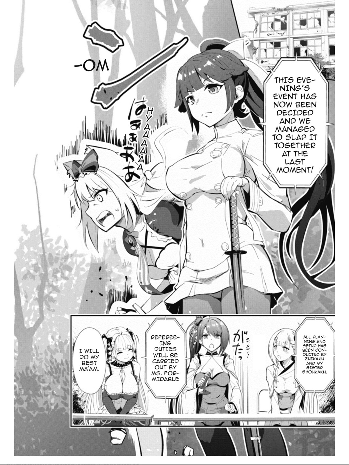 "Welcome Home, Hamman" Battle page 3