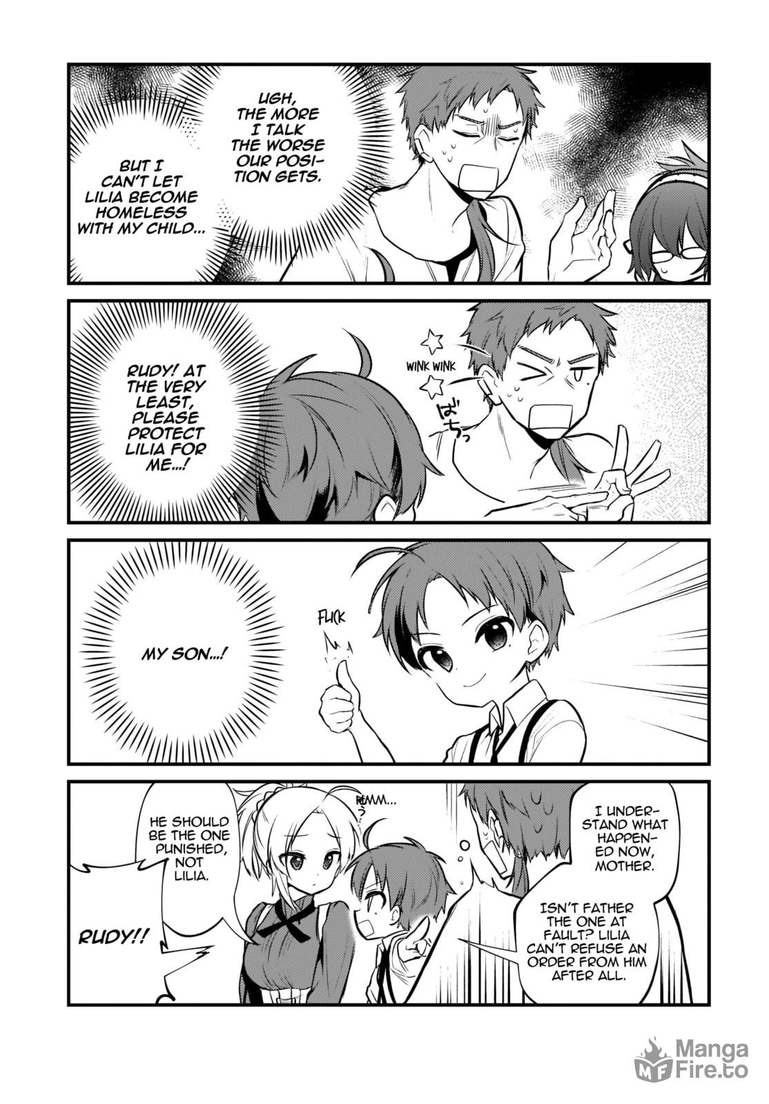 Mushoku Tensei: 4-koma ni natte mo Honki dasu – Chapter 5 page 5