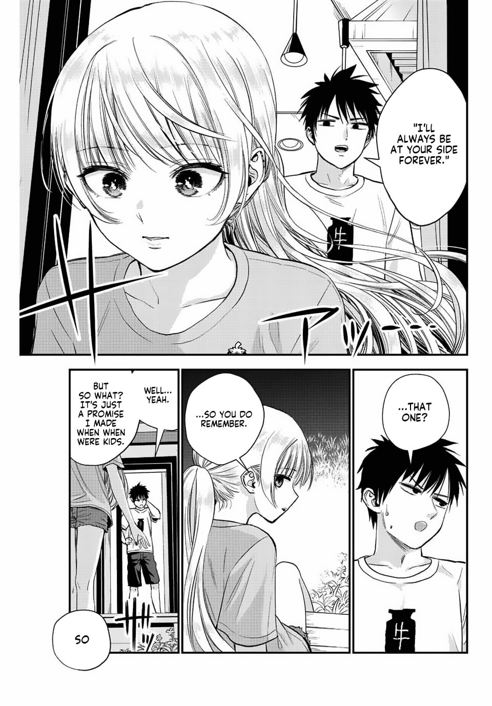Romcoms don't happen even if you make a promise about it page 10