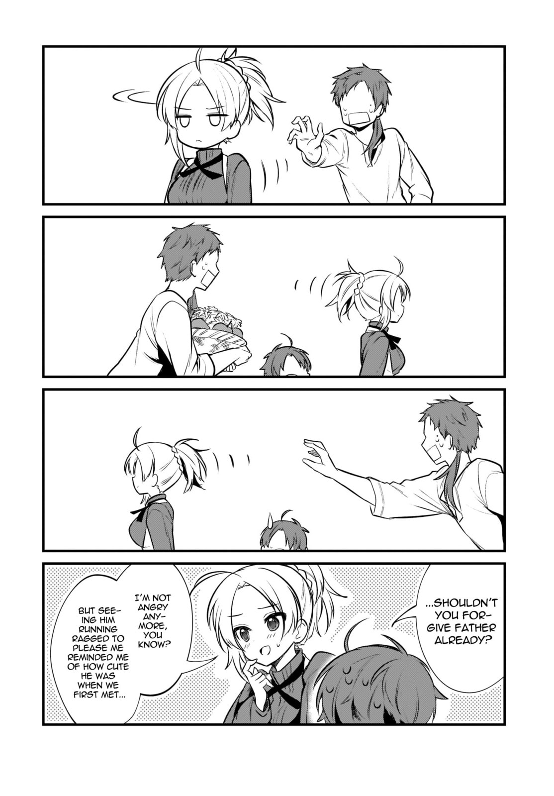 Mushoku Tensei: 4-koma ni natte mo Honki dasu – Chapter 5 page 10