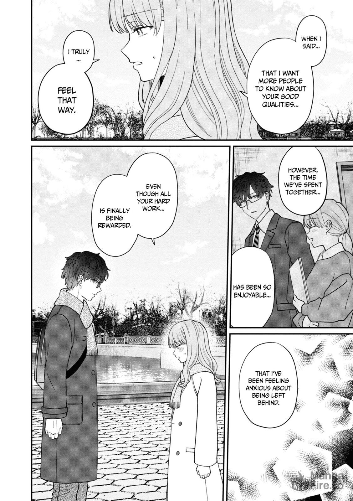 Kuuki ga "Yomeru" Shinnyushain to Buaiso na Senpai no Hanashi (Web-comic) – Chapter 52 page 24