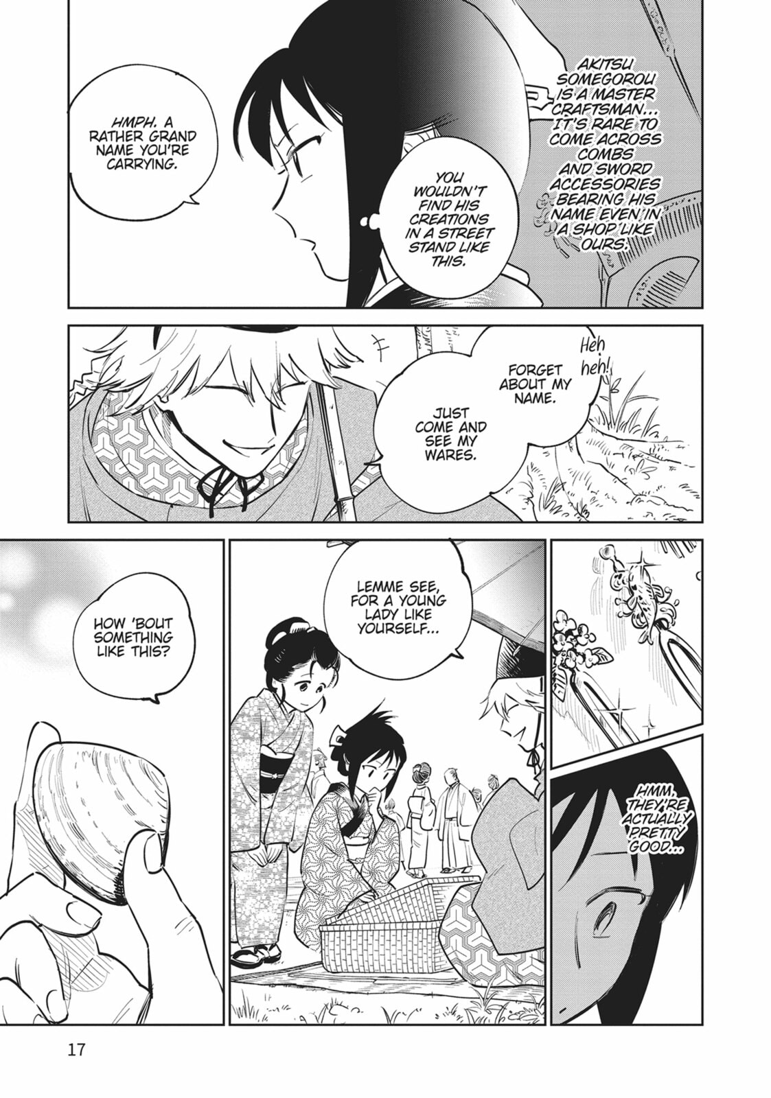 BLOSSOMING DREAMS OF THE KANZASHI 1 page 12