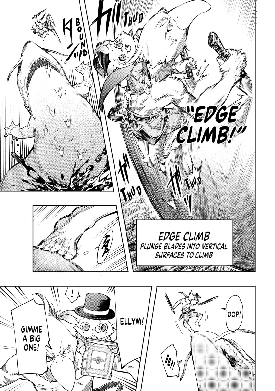 Bird mask & rabbit vs. Shark-mole page 10