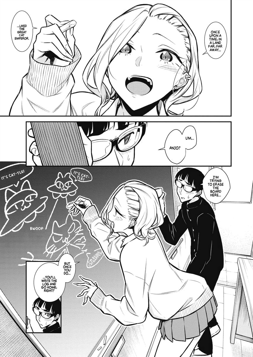 The Mischievous Gal Anjou-san – Chapter 83 page 0