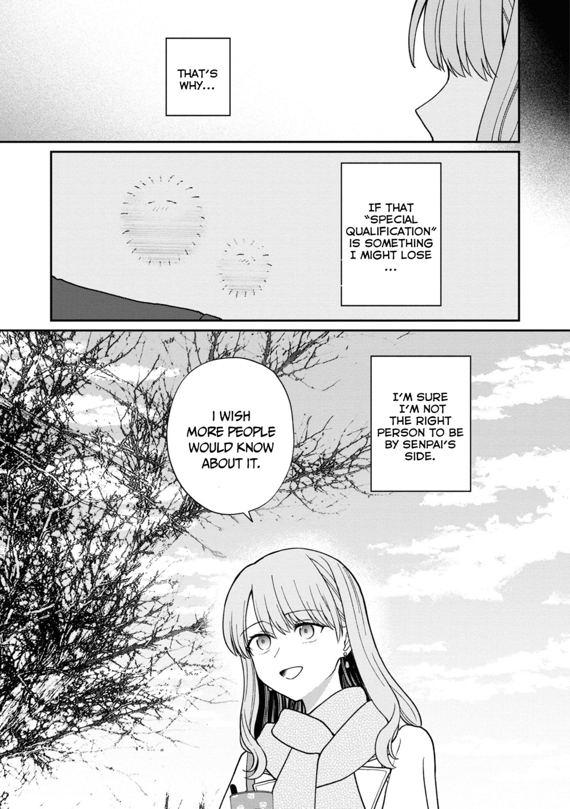 Kuuki ga "Yomeru" Shinnyushain to Buaiso na Senpai no Hanashi (Web-comic) – Chapter 52 page 13